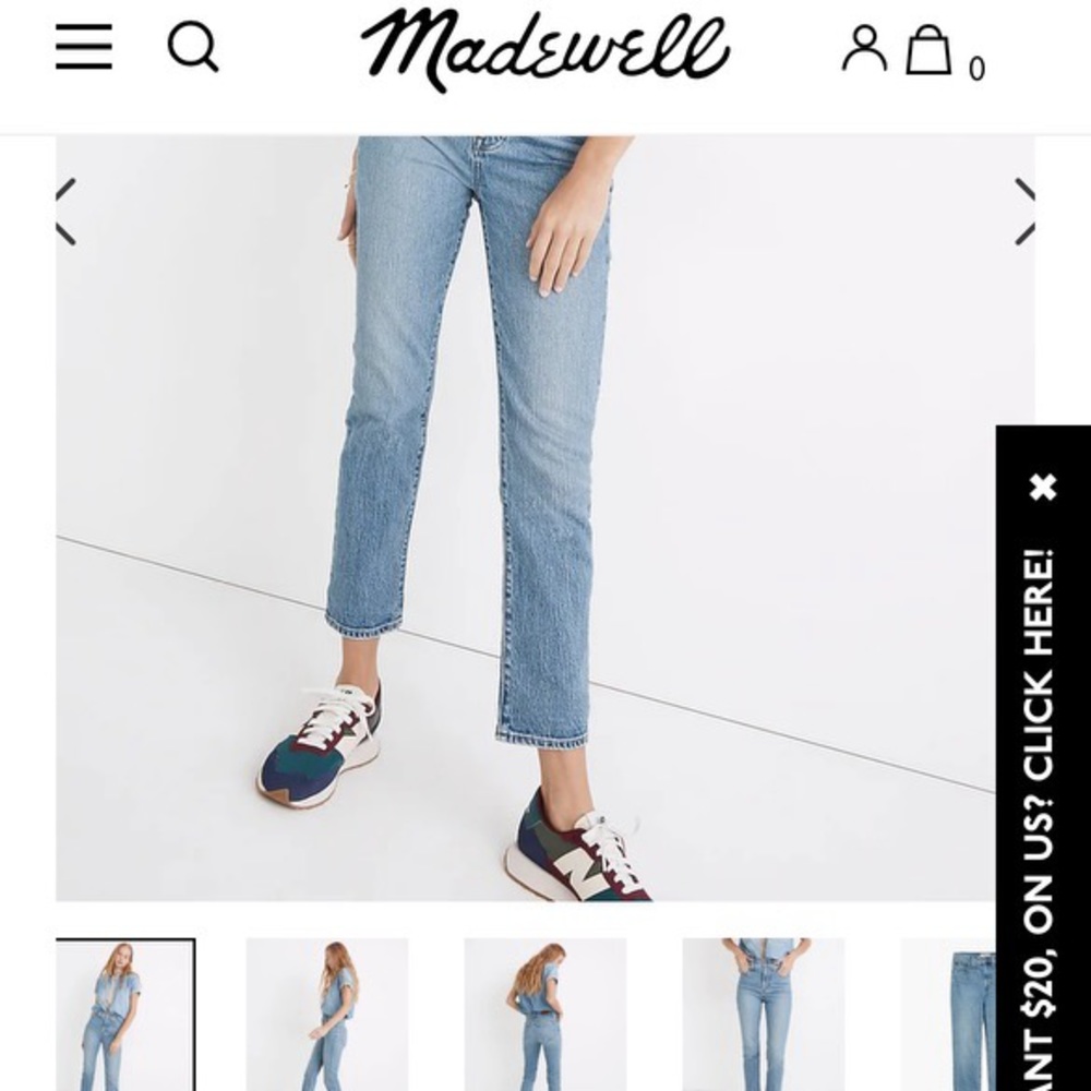 Madewell jeans. 23P